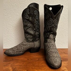 Tony Lama Exotic Elephant boots